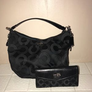 Coach Purse w/Matching Wallet